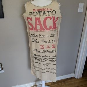 Pop Art Potato Sack Dress